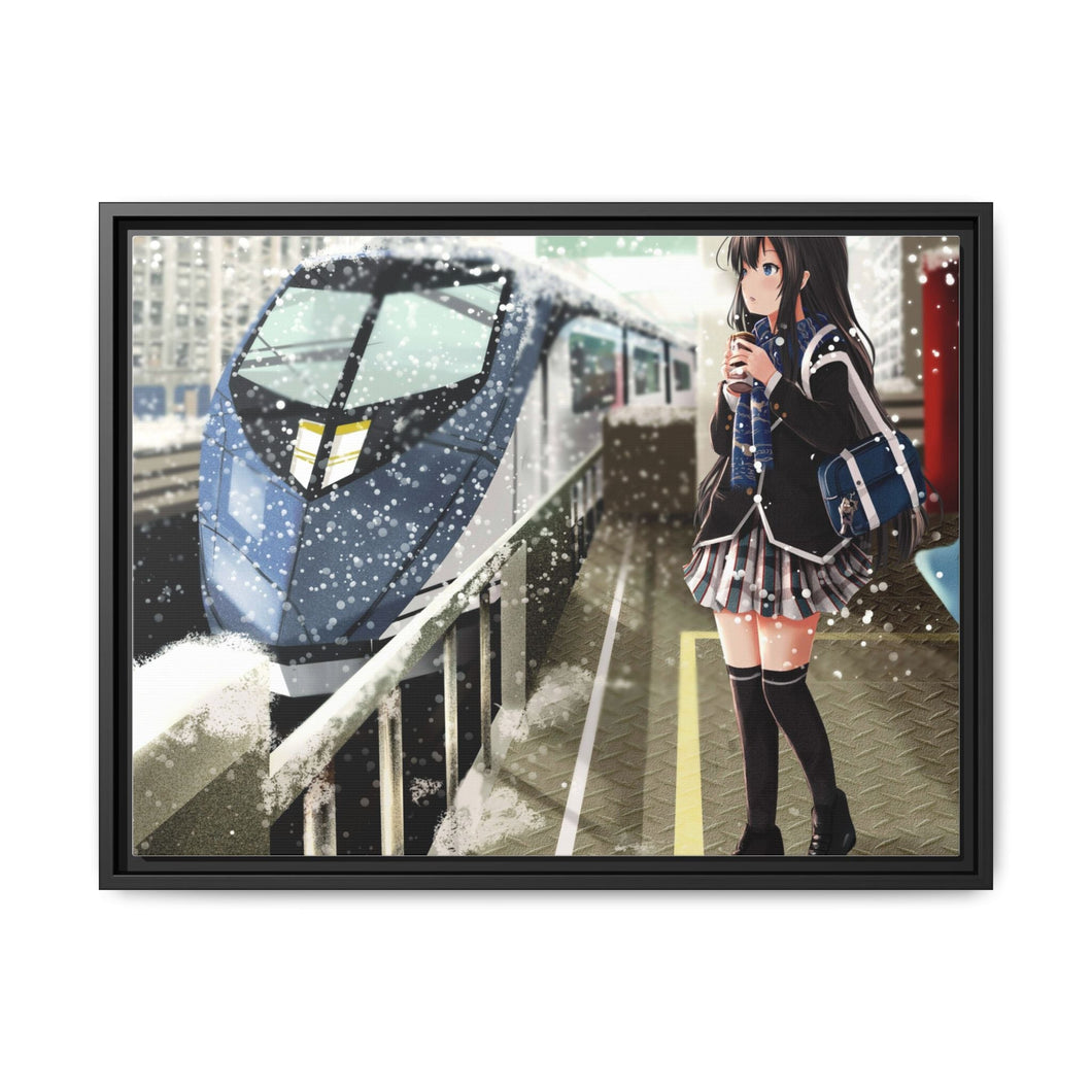 My Teen Romantic Comedy SNAFU Yukino Yukinoshita Canvas Framed Art Print
