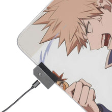 Load image into Gallery viewer, My Hero Academia Izuku Midoriya, Katsuki Bakugou RGB LED Mouse Pad (Desk Mat)
