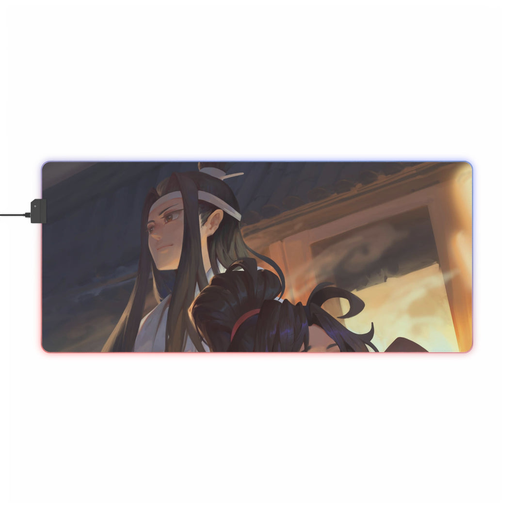 Wei Ying and Lan Zhan RGB LED Mouse Pad (Desk Mat)