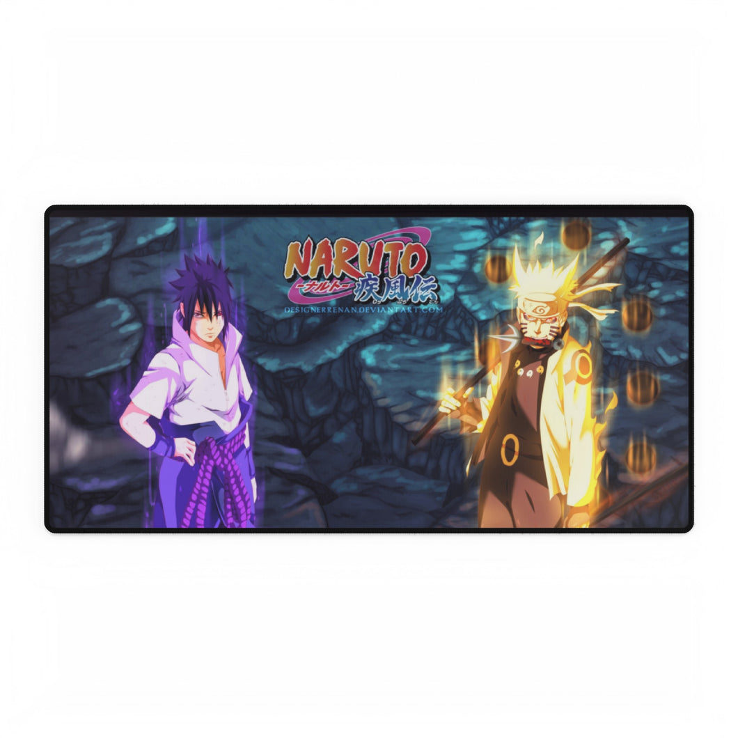 Naruto & Sasuke Mouse Pad (Desk Mat)