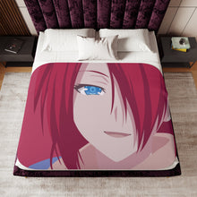 Load image into Gallery viewer, Sala Shane Vector Face Sherpa Blanket
