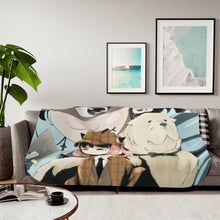 Load image into Gallery viewer, Anime Spy x Family Sherpa Blanket
