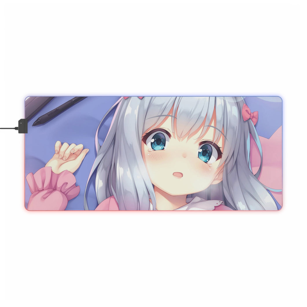 EroManga-Sensei RGB LED Mouse Pad (Desk Mat)