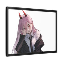 Load image into Gallery viewer, Anime Chainsaw Man Canvas Framed Art Print
