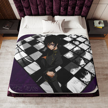Load image into Gallery viewer, Code Geass Lelouch Lamperouge Sherpa Blanket
