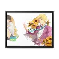 Mob Psycho 100 Arataka Reigen, Shigeo Kageyama Canvas Framed Art Print