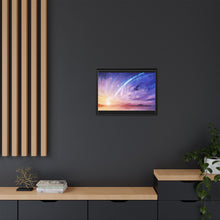 Load image into Gallery viewer, Anime Your Name. Canvas Framed Art Print
