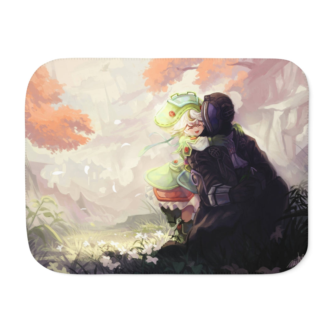 Dawn & Flowers Sherpa Blanket