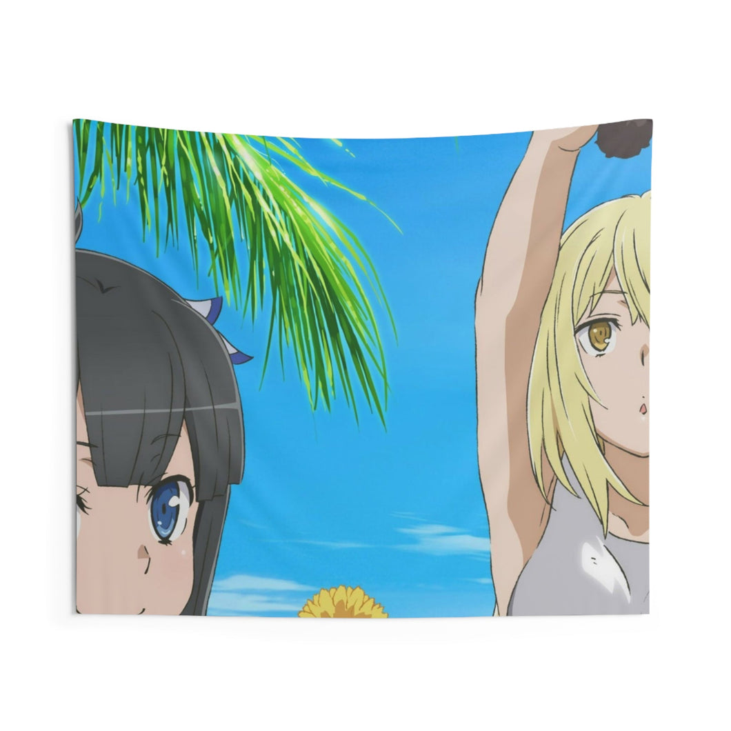 Is It Wrong to Try to Pick Up Girls in a Dungeon? Hestia Indoor Wall Tapestry