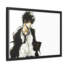 Load image into Gallery viewer, Shinya Kogami Serious Canvas Framed Art Print
