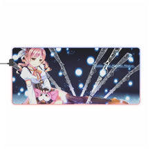 Load image into Gallery viewer, Puella Magi Madoka Magica Mami Tomoe, Charlotte RGB LED Mouse Pad (Desk Mat)
