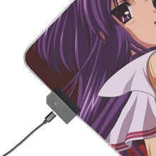 Load image into Gallery viewer, Clannad Nagisa Furukawa, Kotomi Ichinose RGB LED Mouse Pad (Desk Mat)
