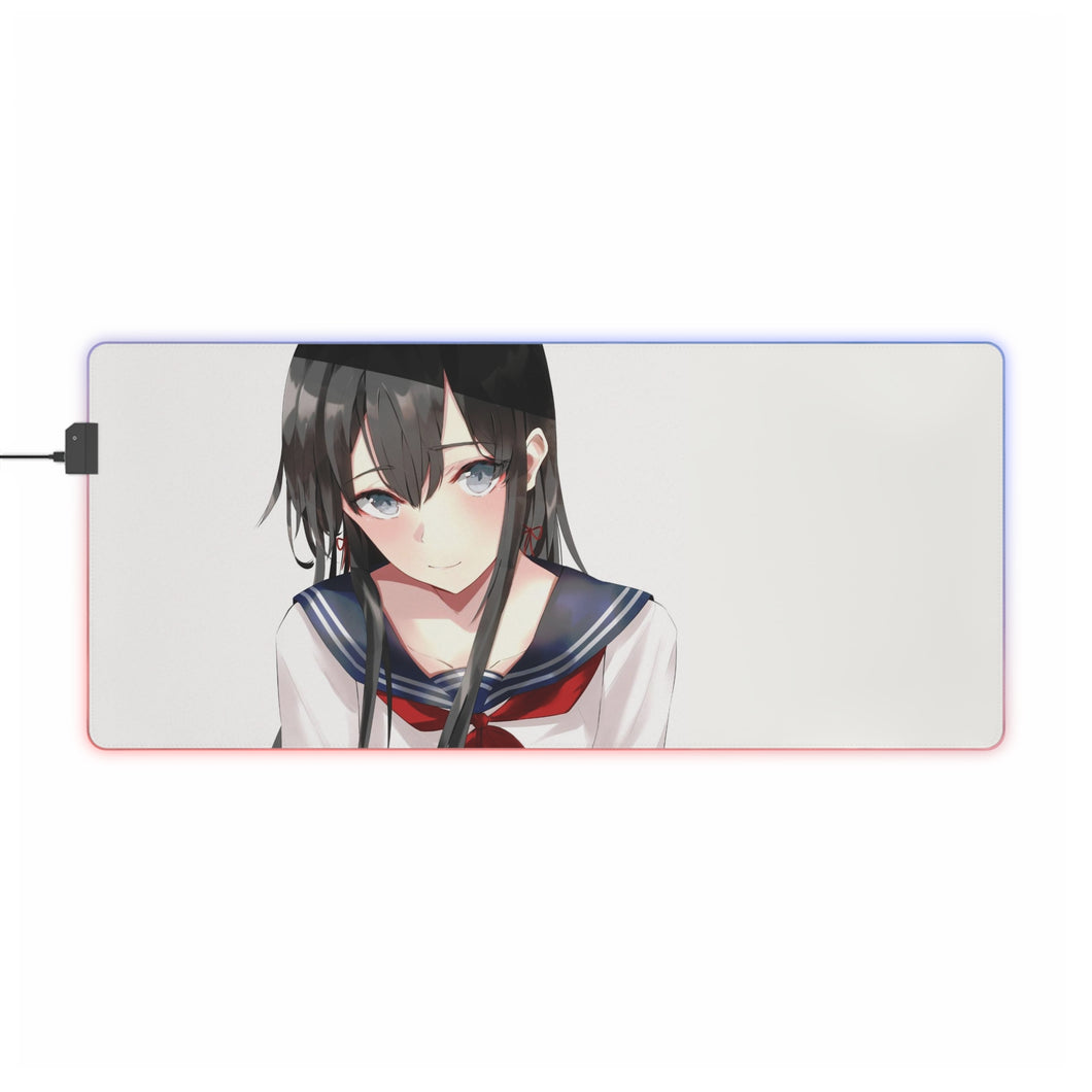My Teen Romantic Comedy SNAFU Yukino Yukinoshita RGB LED Mouse Pad (Desk Mat)