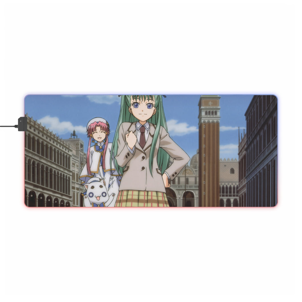 Anime Aria RGB LED Mouse Pad (Desk Mat)
