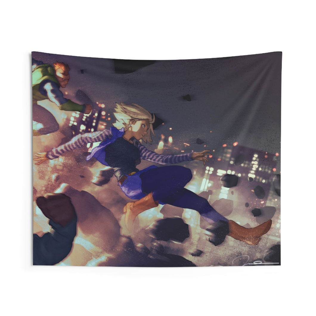 The Androids Invasion Indoor Wall Tapestry