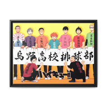 Load image into Gallery viewer, Haikyu!! Canvas Framed Art Print

