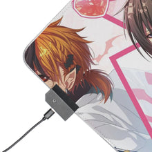 Load image into Gallery viewer, Glass Heart Princess RGB LED Mouse Pad (Desk Mat)
