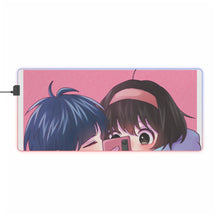 Load image into Gallery viewer, To Become a Real Heroine! The Unpopular Girl and the Secret Task RGB LED Mouse Pad (Desk Mat)
