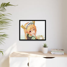 Load image into Gallery viewer, Miss Kobayashi&#39;s Dragon Maid Kobayashi San Chi No Maid Dragon, Tohru Canvas Framed Art Print
