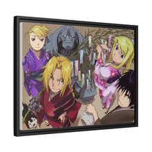 Load image into Gallery viewer, Anime FullMetal Alchemist Canvas Framed Art Print
