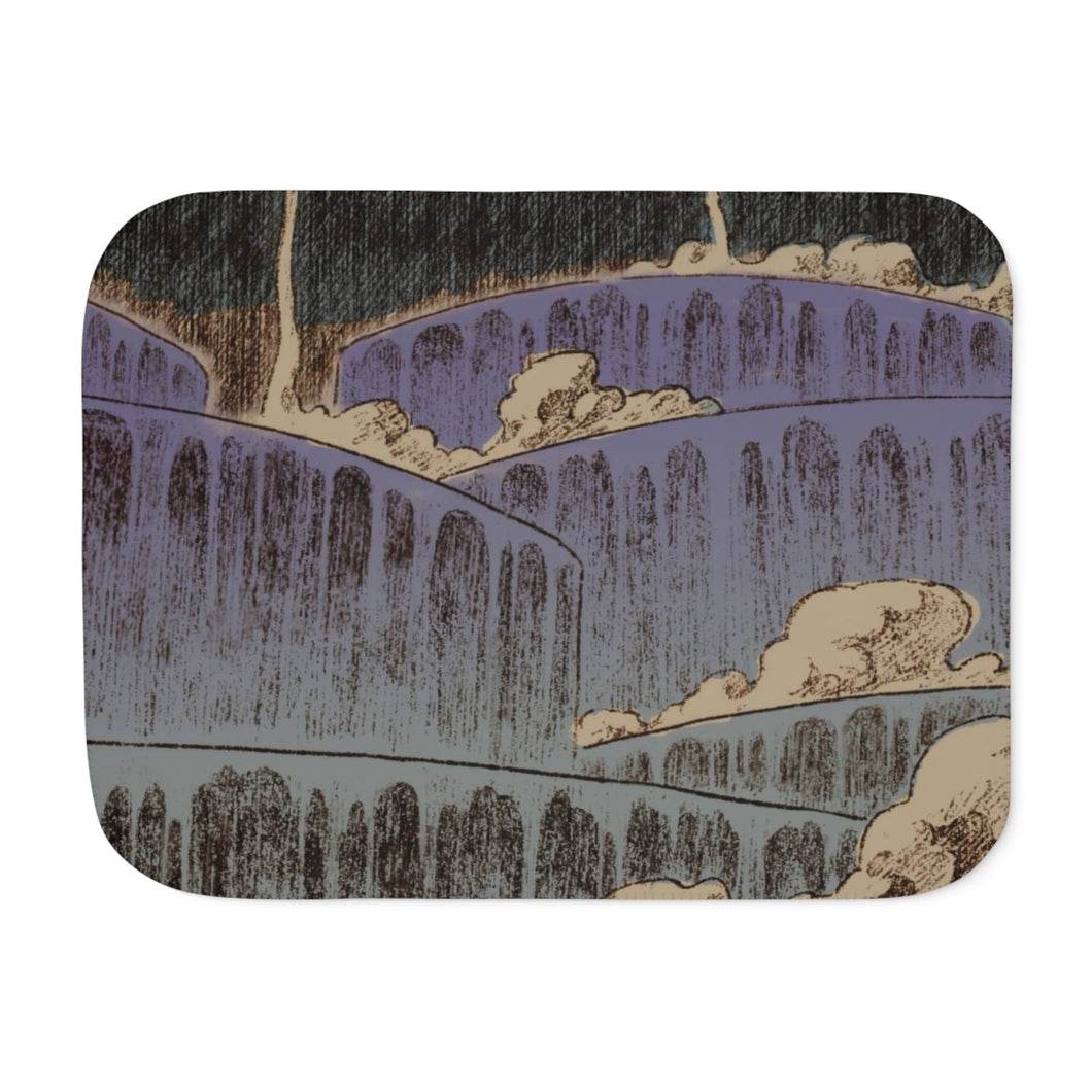 Anime Made In A Sherpa Blanket