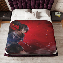 Load image into Gallery viewer, Hyakkimaru Sherpa Blanket

