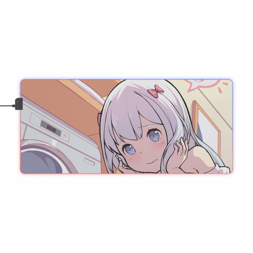 EroManga-Sensei RGB LED Mouse Pad (Desk Mat)