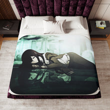 Load image into Gallery viewer, Makise Kurisu Sherpa Blanket
