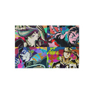 Jotaro Kujo Josuke Higashikata and Okuyasu Nijimura Rug
