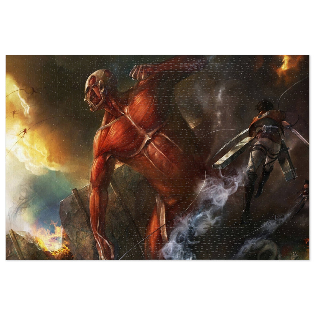 Anime Attack On Titan Jigsaw Puzzle