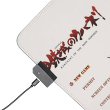 Load image into Gallery viewer, Anime Kabaneri of the Iron Fortress RGB LED Mouse Pad (Desk Mat)
