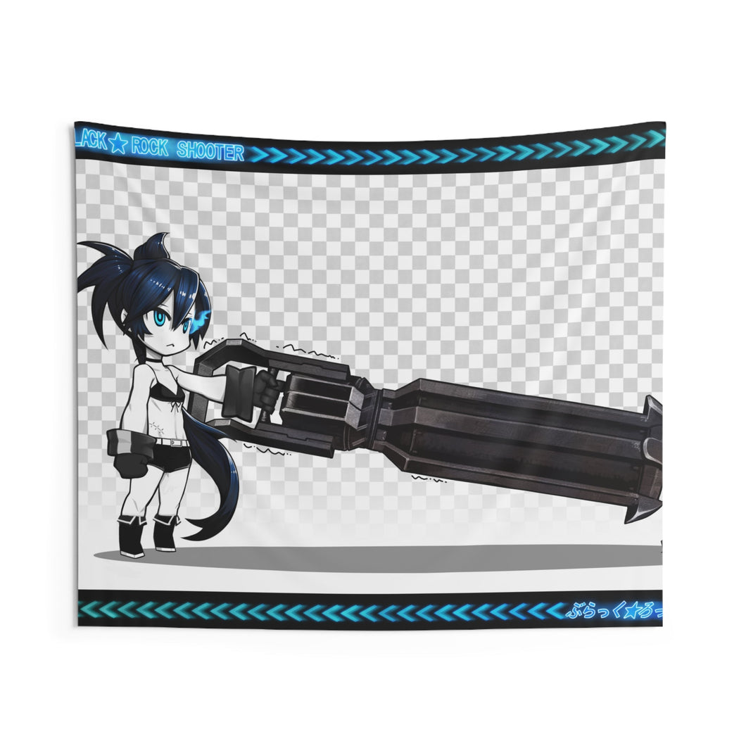 Black Rock Shooter Indoor Wall Tapestry