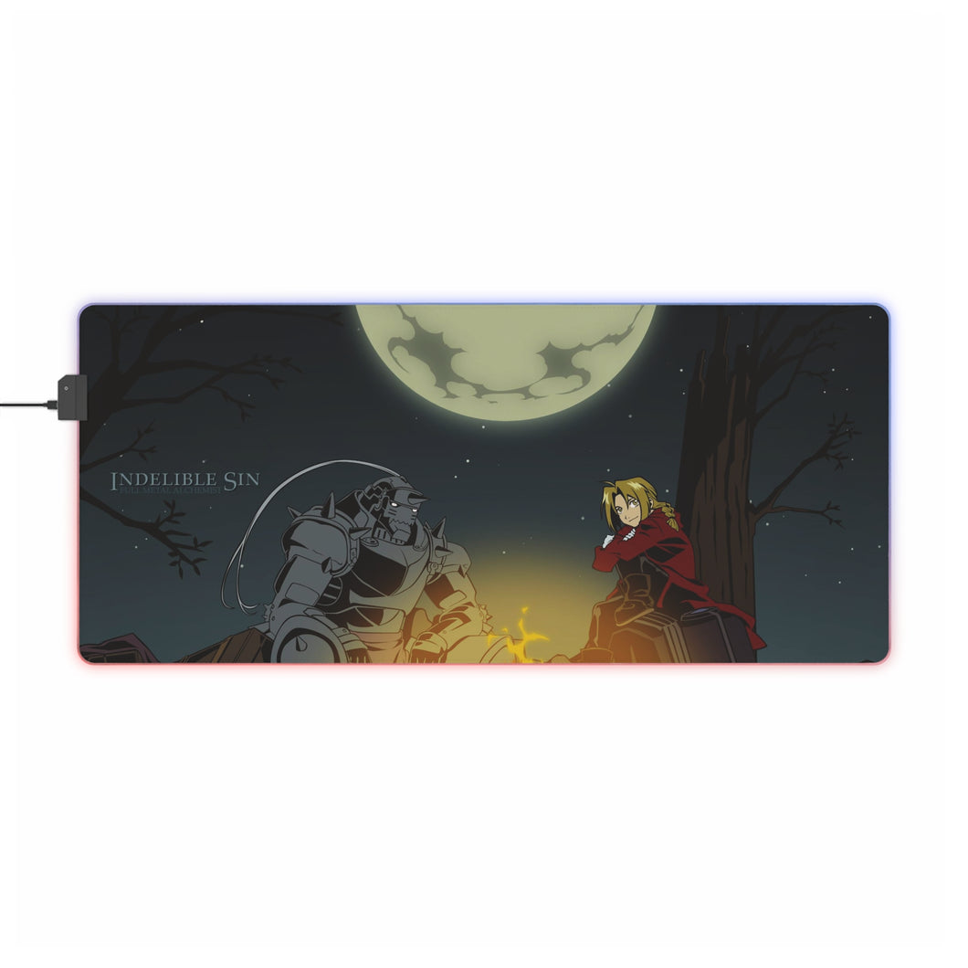 Anime FullMetal Alchemist RGB LED Mouse Pad (Desk Mat)