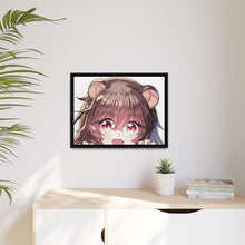 Load image into Gallery viewer, Cutii Little Raphtalia Canvas Framed Art Print
