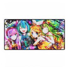 Load image into Gallery viewer, Miku, Gumi, Rin &amp; Len Mouse Pad (Desk Mat)
