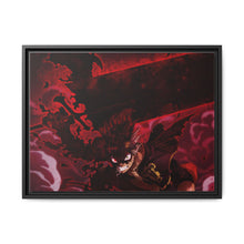 Load image into Gallery viewer, Black Clover Asta Canvas Framed Art Print
