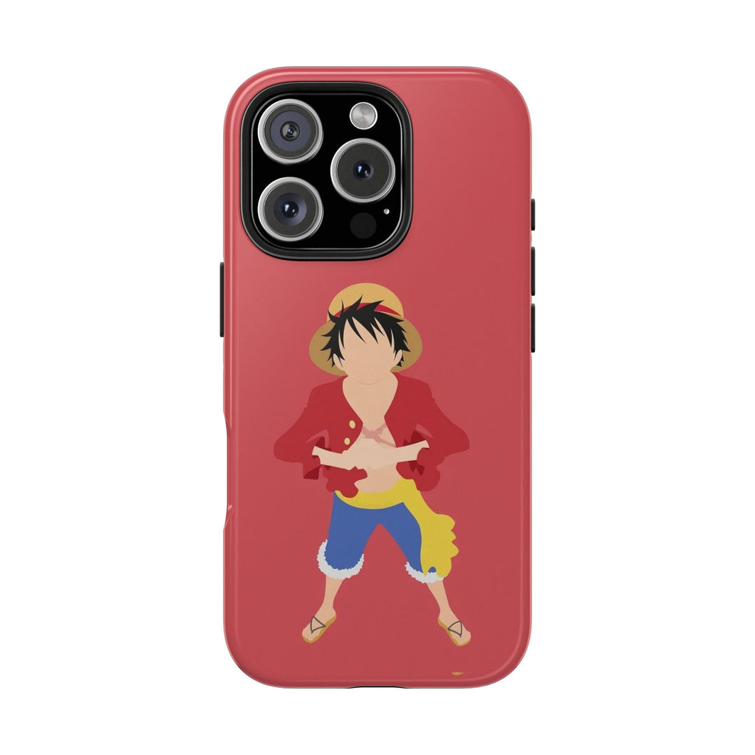 One Piece Minimalist Luffy iPhone Cases