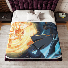 Load image into Gallery viewer, Reshiram Vs Zekrom Sherpa Blanket
