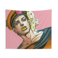 JoJo's Bizarre Adventure: JoJolion - Josuke With Soft & Wet Indoor Wall Tapestry
