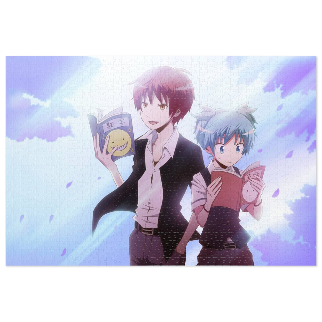 Assassination Classroom Karma Akabane, Nagisa Shiota Jigsaw Puzzle