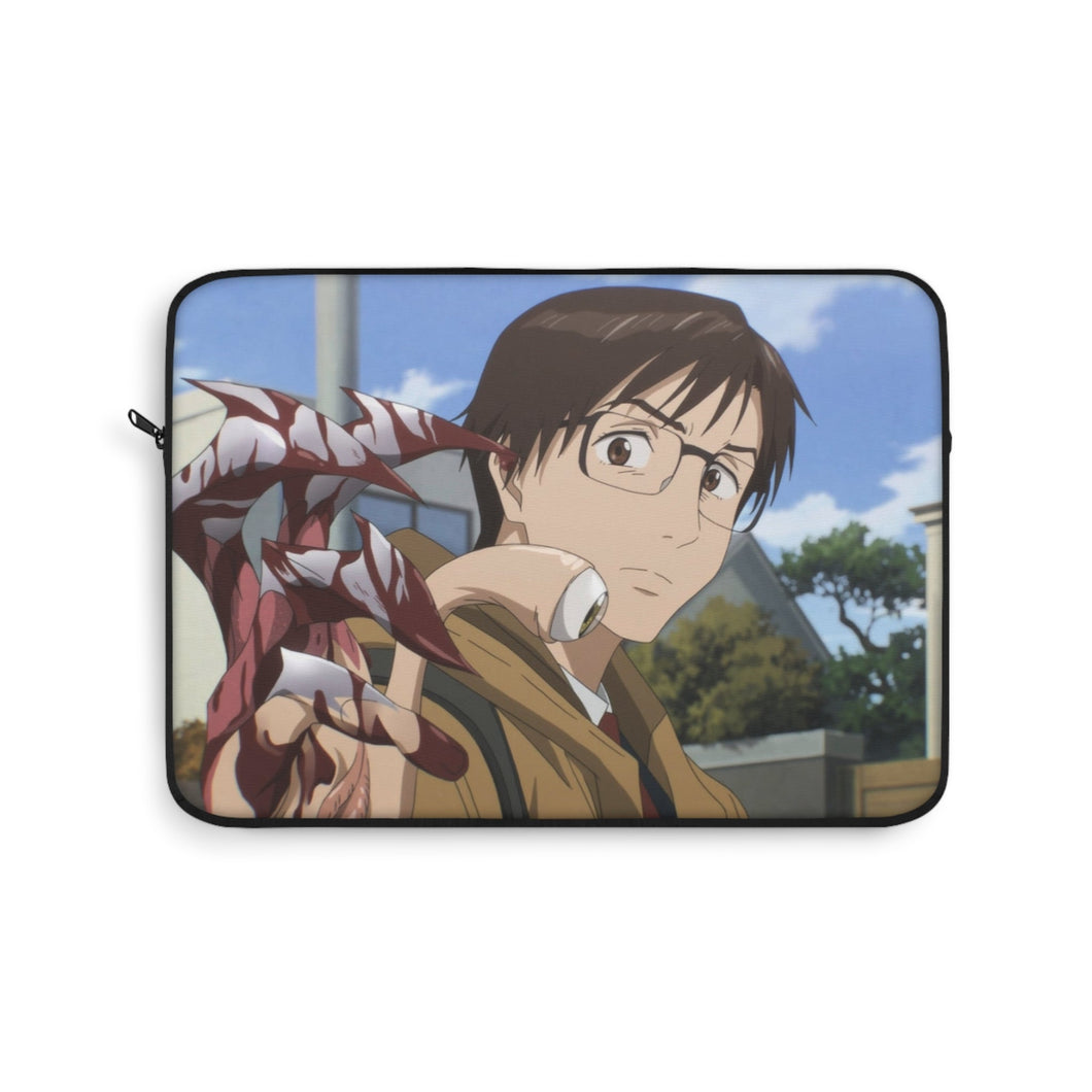 Shinichi and Migi Laptop Sleeve