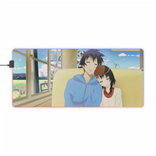 Load image into Gallery viewer, Nisekoi Kosaki Onodera RGB LED Mouse Pad (Desk Mat)

