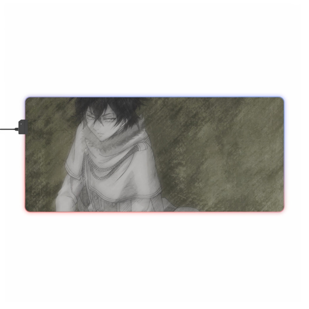 Anime Black Clover RGB LED Mouse Pad (Desk Mat)