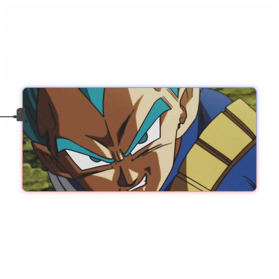Vegeta Super saiyan Blue RGB LED Mouse Pad (Desk Mat)