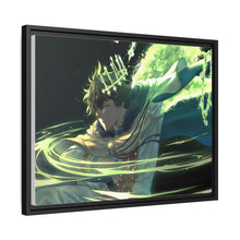 Load image into Gallery viewer, Black Clover Yuno Canvas Framed Art Print

