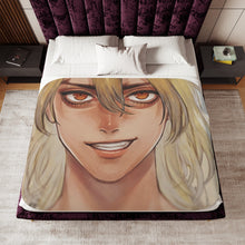 Load image into Gallery viewer, Anime Dr. Stone Sherpa Blanket
