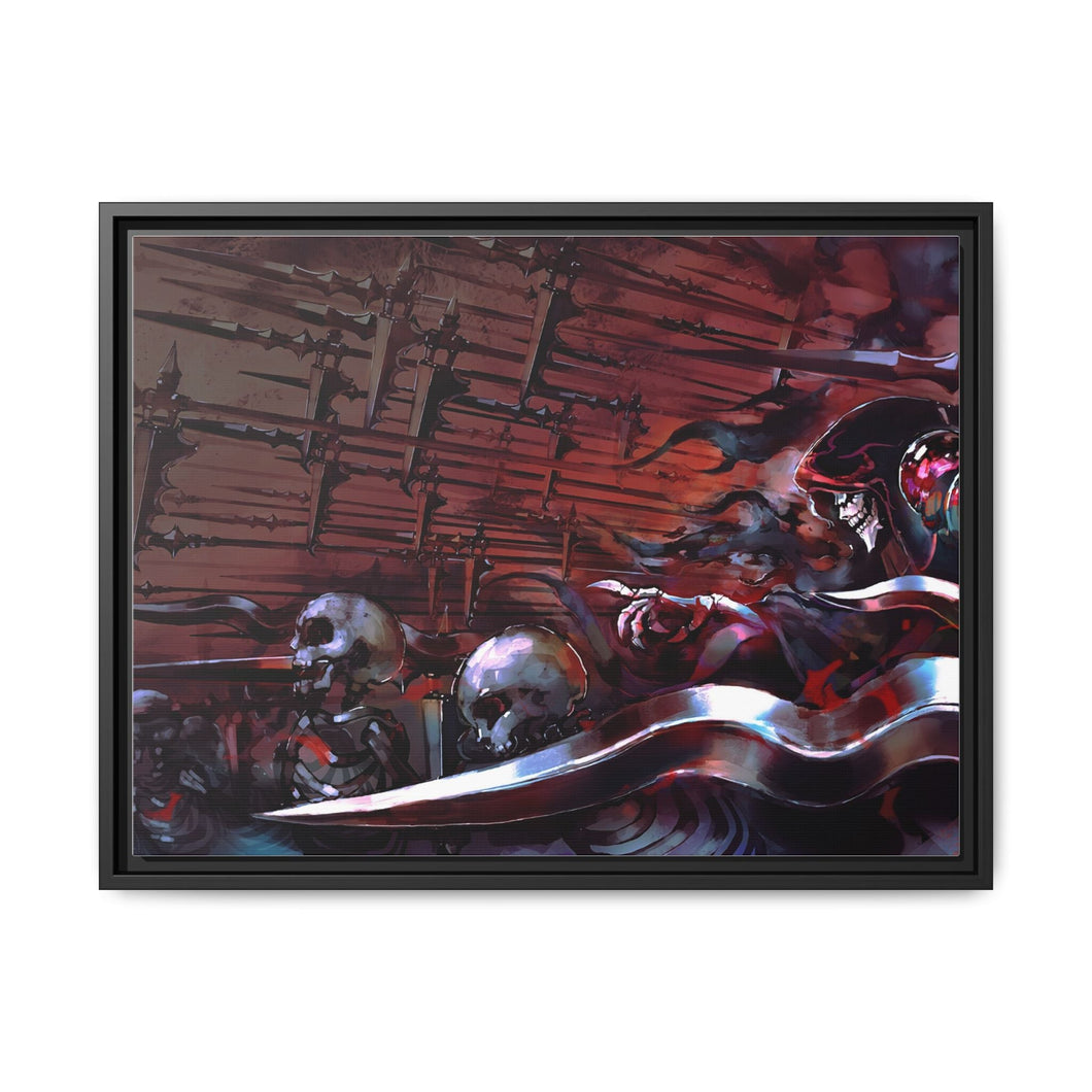 Overlord Canvas Framed Art Print