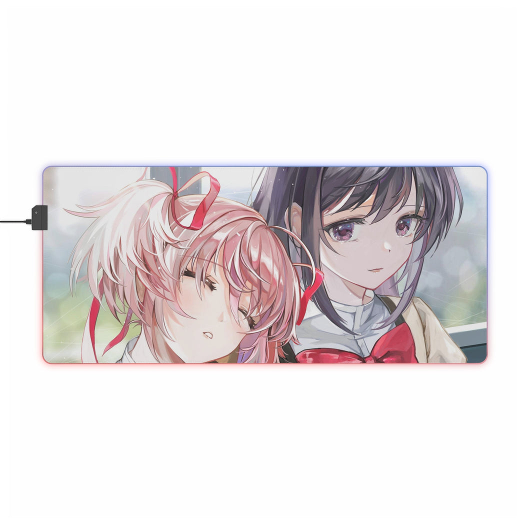 Puella Magi Madoka Magica RGB LED Mouse Pad (Desk Mat)