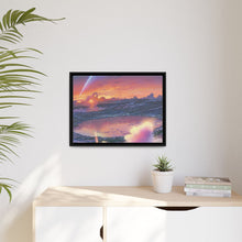 Load image into Gallery viewer, Your Name. Canvas Framed Art Print
