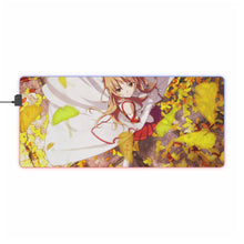 Load image into Gallery viewer, Sword Art Online Asuna Yuuki RGB LED Mouse Pad (Desk Mat)
